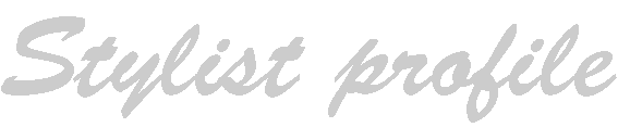 Stylist profile
